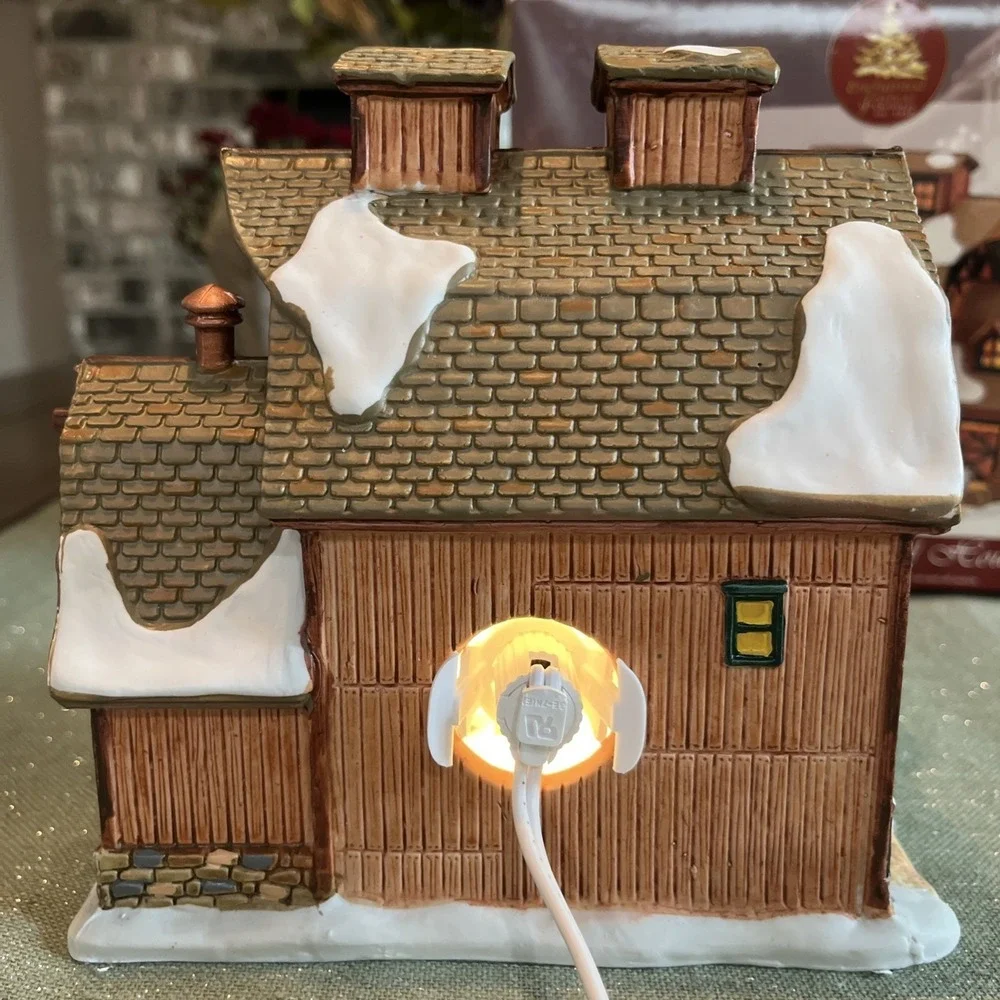 Lemax Village Collection 2002 Harvest Crossing Miller's Barn #25658A-Retired EUC